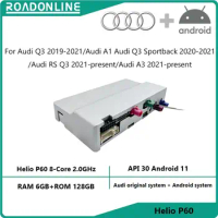 For Audi Q3 2019-2021/Audi A1 Audi Q3 Sportback 2020-2021/Audi RS Q3 2021-present/Audi A3 2021-present Original System Upgrade