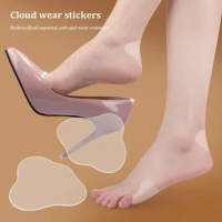 2pcs Gel Heel Protector Shoes Stickers Foot Patches Adhesive Blister Pads Heel Liner Pain Relief Plaster Foot Care Cushion Grip