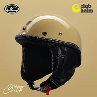 Helm Chip Dewasa Unisex Cowo Cewe Pria Wanita Classic Vidano Chip Chip - CapucinoGlosy