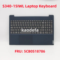 For Lenovo ideapad S340-15IWL / S340-15IML / S340-15API / S340-15IIL Laptop Keyboard FRU: 5CB0S18786