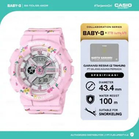 Casio Baby-G Jam Tangan Wanita BA-110LSB-4ADR Waterproof LED Original