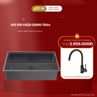 [Tặng Vòi Hafele] Chậu bếp Inox Hafele WS R10 HS25-SSN1S-7644