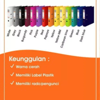 Ordner Forte Enduro+ Premium Folio 75mm Multicolor (1 Dus 12 Pcs) Promo Sale Terlaris Murah Meriah
