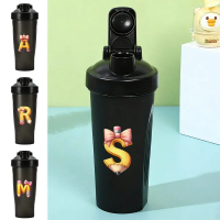 600ML Protein Shaker Bottle Leakproof BPA-Free Water Bottle for Daily Use, Gym, Office & Travel Penc