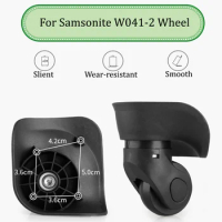 Suitable For Samsonite W041-2 Universal Wheel Trolley Case Wheel Replacement Luggage Pulley Sliding Casters Wear-resistant