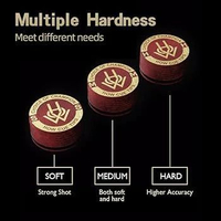 Master Tip HOW TITAN Original Tip Stick Play Billiard Profesional / Tip Stick Billiard How Original 