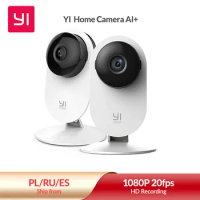 YI 2/4pack Smart Home Camera 1080P Full HD Indoor Baby Monitor Pet AI Human IP Security Cam Wireless Motion Detection