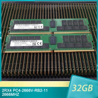 1 Pcs For MT MTA36ASF4G72PZ DDR4 32G 32GB 2RX4 PC4-2666V-RB2-11 2666MHZ Memory