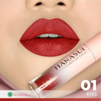 lipstip hanasui kuas.. enak baget kita pakek dan ringan baget dibibir Lipcream Lipmatte Liquid Lipst