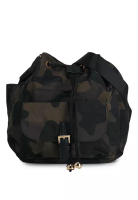 NUVEAU Nylon Convertible Bucket Bag