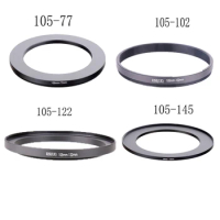 RISE(UK) 105mm-77mm 105mm-102mm 105mm-122mm 105mm-145mm Step Down Ring Filter Adapter Ring