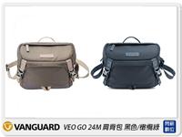 Vanguard VEO GO24M 肩背包 相機包 攝影包 背包 黑色/橄欖綠(24M,公司貨)【APP下單4%點數回饋】