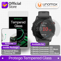 Tempered Glass Compatible With Garmin Forerunner 255 / 255 Music 255S / 255S Music Protego Screen Pr