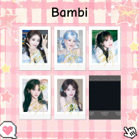 การ์ด Lomo นักแสดงละครดังจีน 5 ชิ้น Zoey Vivian Tian Xiwei Bambi Zhou Ye Zhao Jinmai Zhang Zifeng โป