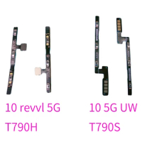 10PCS For TCL 10 Revvl 20 Pro 5G T790H T790S Plex T780H T810S T671H Power on Off Volume Side Button Flex Cable