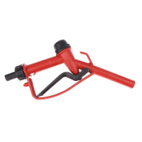 1PC Plastic Manual Heavy Duty Fuel Nozzle With Hook 25mm 1 Inch Straight Spout Petrol Nozzle Gasolin