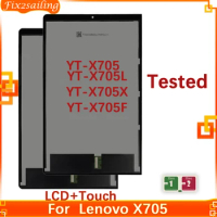 10.1" For Lenovo YOGA TAB 5 Smart Tab YT-X705 YT-X705L YT-X705X YT-X705F Touch Screen Digitizer Tablet Assembly LCD 100% Tested