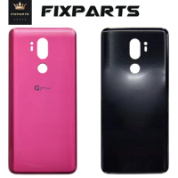 Glass Battery Cover For LG G7 ThinQ G7+ G710 G710EM Rear Housing Back Case With Adhesive Replacement Part For LG G7 Fit G7 One