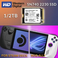 Western Digital 1TB 2TB SN740 WD 2230 NVMe 1.4 M.2 SSD PCIe 4.0 SSD Drive for ROG Ally Steam Deck Mini PC Computer