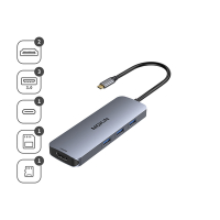 MOKiN 8合1 雙HDMI高畫質集線器 （UC0409）