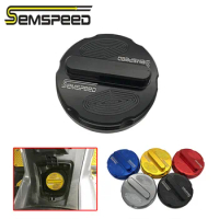 SEMSPEED Motorcycle Gasoline Fuel Oil Filler Tank Cap Cover For Honda Forza 125 Forza 300 Forza 250 MF13 2017 2018 2019 2020