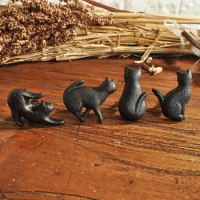 1 Set Cabinet Handle Creative Cats Strong Construction Iron Home Cabinet Handle Cupboard Cabinet Handle
