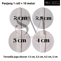 Tali Karet Elastis 1 Roll 1.5cm 2cm 2.5cm 3cm 3.5cm 4cm 4.5cm 5cm
