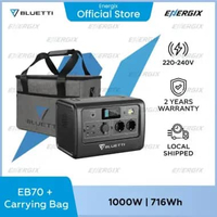 BLUETTI EB70 Portable Power Station | 1000W 716Wh EB70+BAG