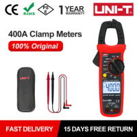 UNI-T Clamp Meters UT204R UT202F UT203R 400A 600A Amperimetric Clamp Digital Multimeter AC Current Measuring Pliers True RMS