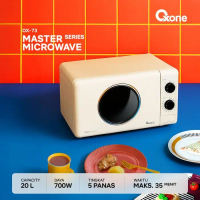 Oxone OX73 Master Microwave Kapasitas 20 Liter 700 Watt Putih Series 5 Panas Waktu Maks 35 Menit Ide
