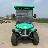 CE DOT New Design Electric Personal Golf Cart 72V Lithium Battery 2 4 6 Seats Hunting Model Golf Cart