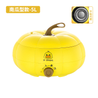 39bD หม้อฟักทองอเนกประสงค์ในครัวเรือน หม้อไฟฟ้าสำหรับนึ่งและปรุงอาหาร ความจุขนาดใหญ่ รูปลักษณ์สวยงาม