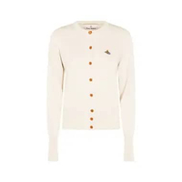 Vivienne Westwood Bea Cardigan Cotton Beige S Nude