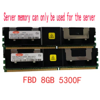 DDR2 server memory 8 Go 16 Go MHz PC-5300f RAM ECC FBD FB-DIMM fully onboard Kamppin 8G 2Rx4