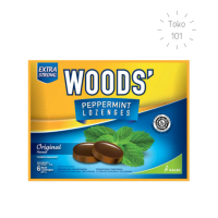 Permen Woods' Peppermint Lozenges Original 15gr