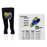 Celana Sepeda Padding Gel 3/4 Terbaik Dikelasnya