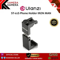 KameraKamera Ulanzi Iron Man 2S ST-02S 65MM to 95MM Tripod Phone Mount Hitam