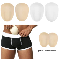 Men Sexy Sponge Enhancer Pad Protection Foam Pad Mens Swimwear Briefs Underwear Jockstrap Removable Penis Enhancer Push Up Pads