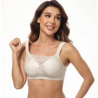 Mastectomy Bra Comfort Pocket Bra for Silicone Breast Forms Artificial Breast Cover Brassiere Underwear2118