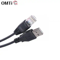 USB To RJ50 Console AP9827 Cable For APC Smart UPS 940-0127B 940-127C 940-0127E With Molded Strain Relief Boot