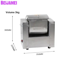 BEIJAMEI Automatic Dough Mixer 220v Commercial Flour Mixing Stirring Electric Pasta Bread Dough Kneading Machine For Bakery Use