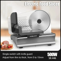 Electric Meat Slicer Multifungsi Pengiris Alat Pemotong Daging Sapi Dan Domba Untuk Daging Beku