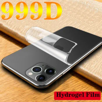 Front Back Silicone Soft Hydrogel Film For Apple iPhone 12 11 13 14 15 Pro XS Max TPU Screen Protector For iPhone 13 12 8 7 Plus