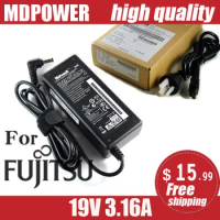 For Fujitsu LifeBook S710 S7110 S7111 S751 S752 S760 S761 S762 S782 S792 SH560 SH561 572 Laptop Power supply AC Adapter Charger