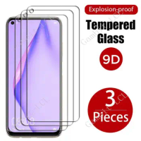 3PCS For Huawei P40 lite Tempered Glass Protective HuaweiP40lite P40lite Nova 6 SE 7I Nova6SE 6.4" Screen Protector Cover Film