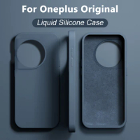 Luxury Original Liquid Silicone Case For Oneplus 11 10 Pro Phone Cases One plus 1+ 10 Pro 11 Shockproof Soft Cover Accessories