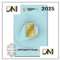 Logam Mulia Galeri24 Emas 5 Gram 999.9% Certicard