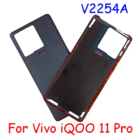 AAAA Quality For Vivo iQOO 11 Pro 5G V2254A Back Battery Cover Rear Panel Door Housing Case Repair Parts