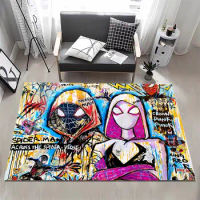 Disney Marvel Movie Spider Man Beginner Home Carpet Superhero Gwen Stacy Living Room Bedside Crawling Decoration Carpet