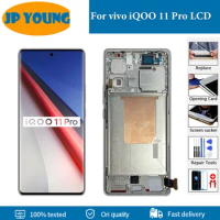 6.78" Original AMOLED For vivo iQOO 11 Pro 11Pro LCD Display Touch Screen Digitizer Assembly V2254A Repair Parts Replacement